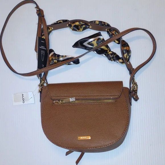🌚ALDO Chamusca Crossbody Bag in Cognac